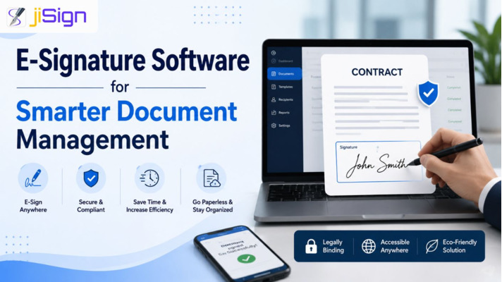 How E-Signature Software is Transforming Digital Document Management